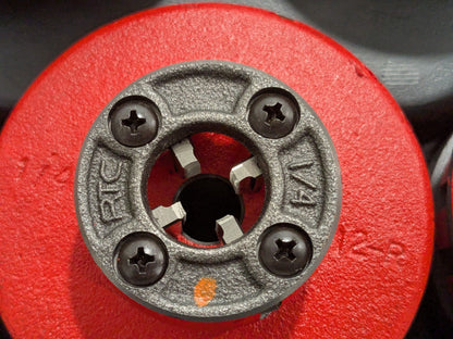Ridgid 9-Die-Head Pipe Threader Set 1/8" to 2" w/Case 36505