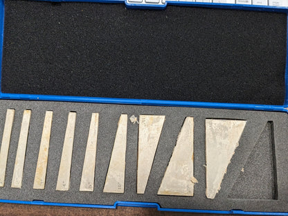 1 to 25º Angle, 3 Inch Long, Steel, Angle Block Set 630-4260
