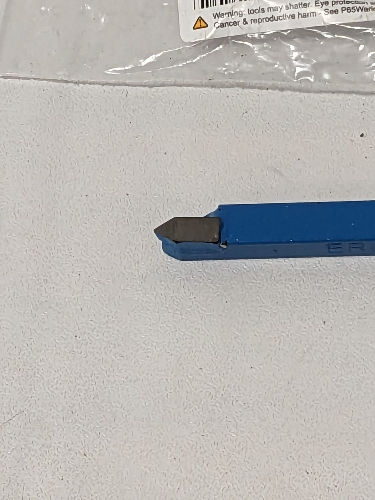Single Point Tool Bit: ER-4, 1/4" Shank Width, 1/4" Shank Height 383-6206