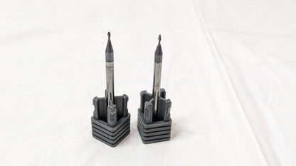 Microcut Carbide Spotting Drills 0.45" Dia X 0.105"LOC 90D 2FL AlTin QTY 2 24045