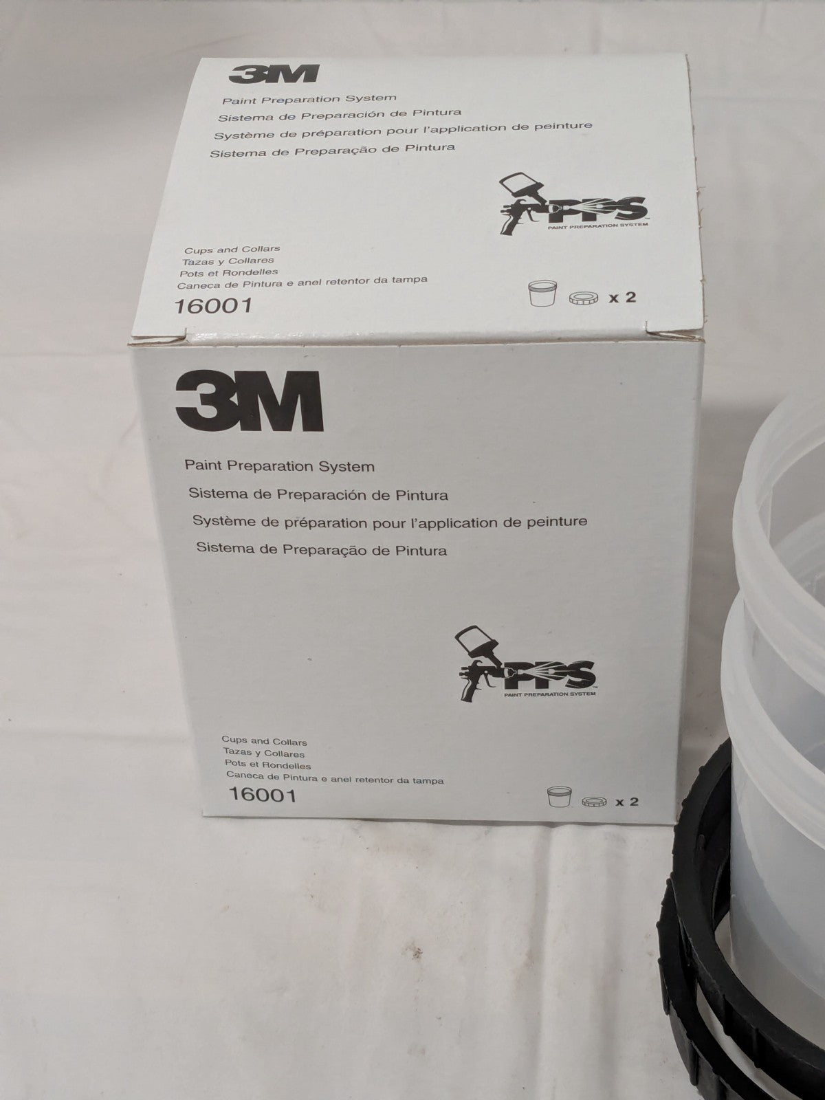 3M PPS Cup &amp; Collar, Standard, 2 per carton 16001