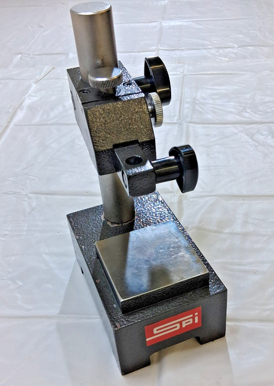 SPI Comparator Gage Stand Fine Adjustment Includes Anvil 13-699-4
