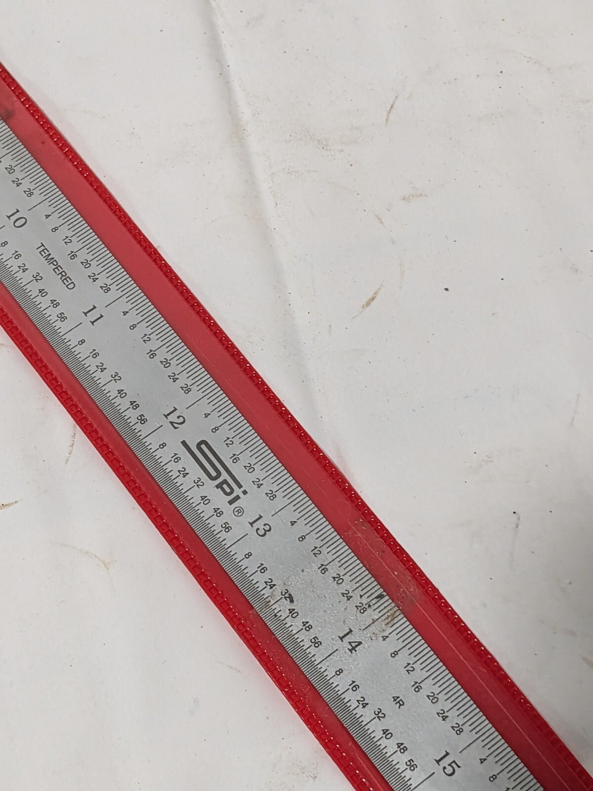 SPI Steel Rule: 24" OAL, 4R Graduation, Flexible, 3/4" OAW 13-876-8