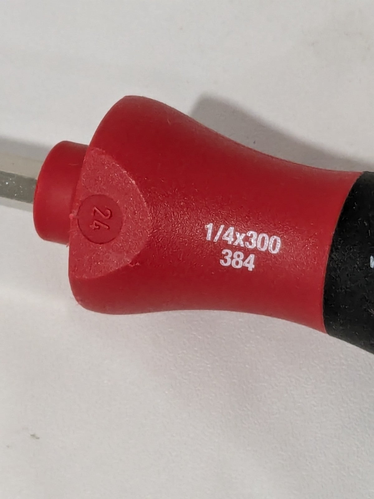 Wiha SoftFinish Magnetic Bit Holding Driver 1/4" x 300mm 38460