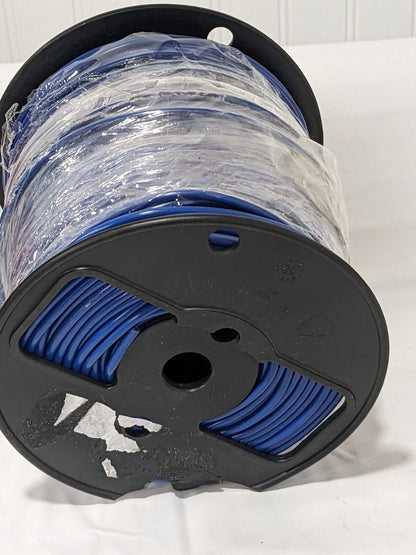 SOUTHWIRE Machine Tool Wire: 12 AWG, Blue, 500' Long, PVC 411040506