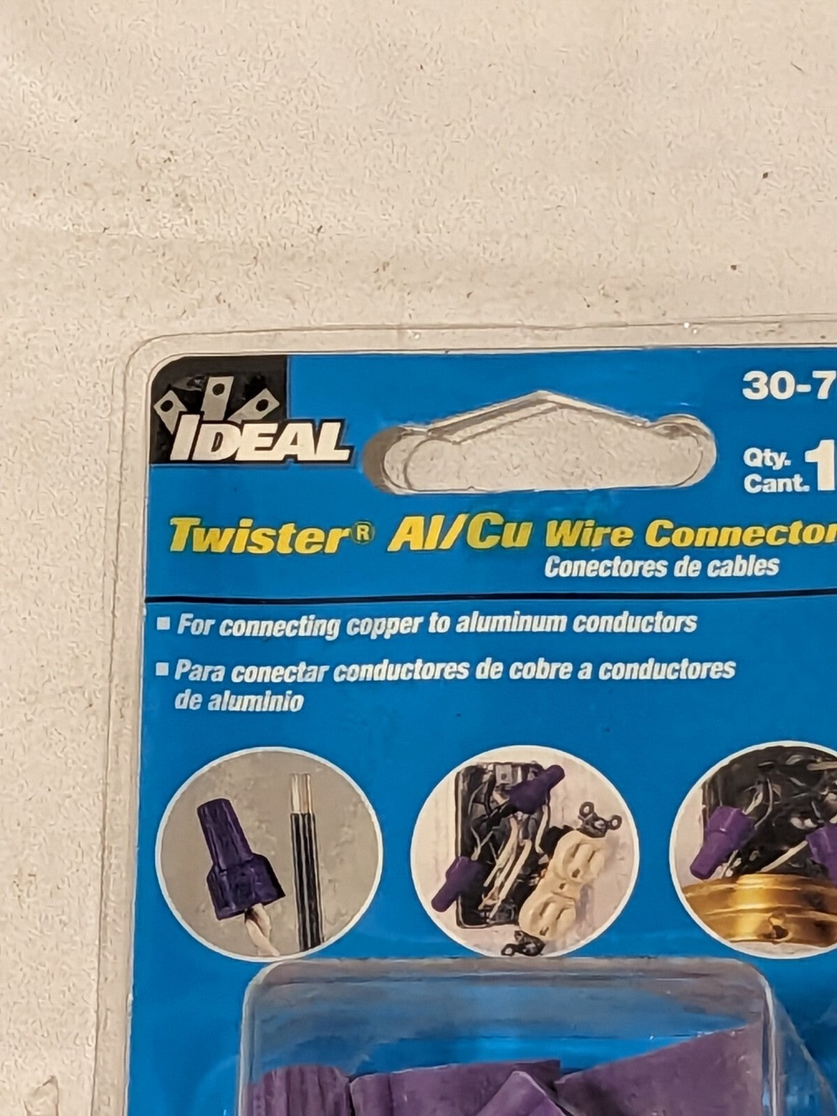 Ideal AWG 600 Volt Corrosion Resistant Wing Twist On Wire Conn QTY 10 30-765