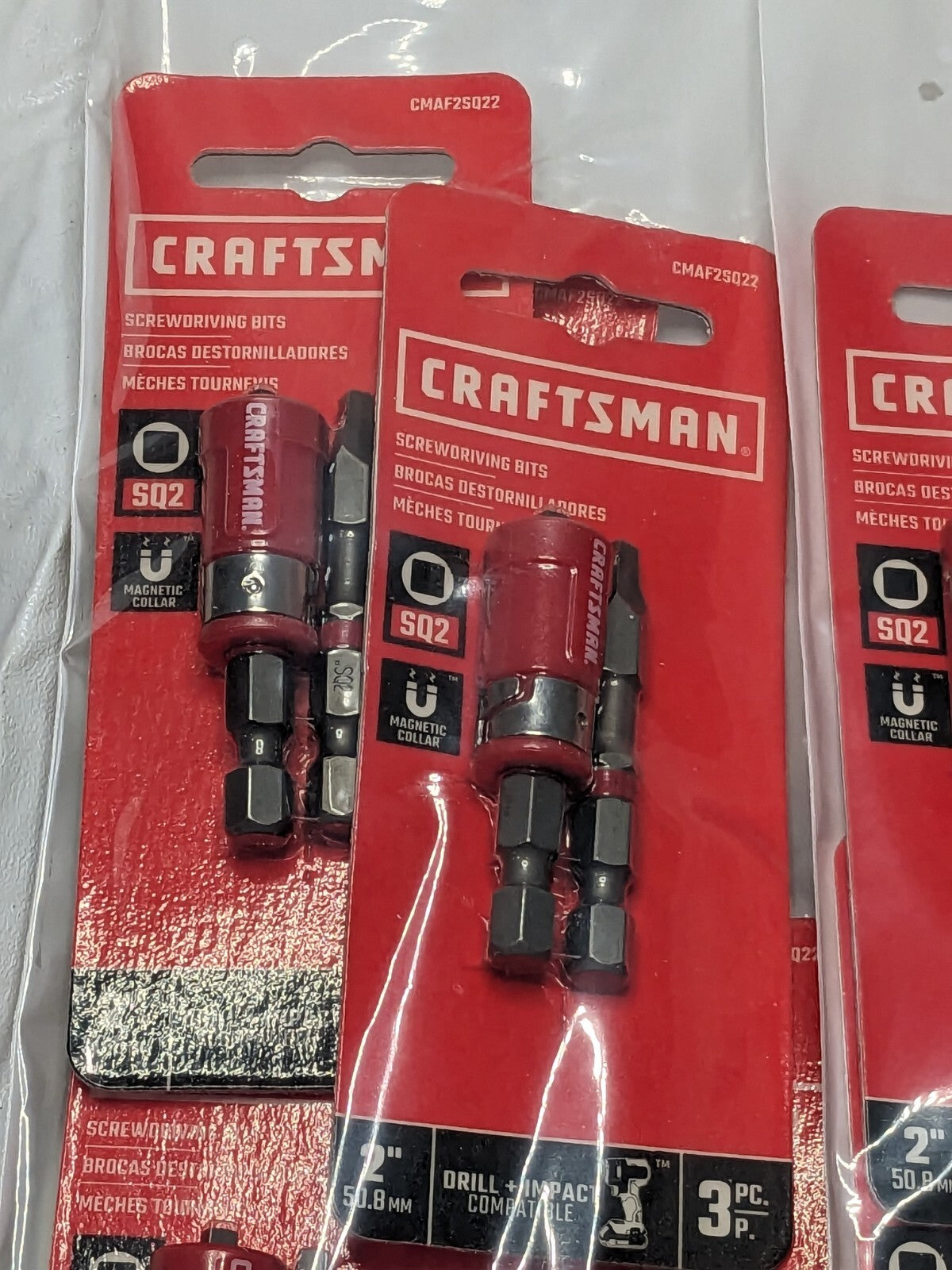 CRAFTSMAN 2-in #2 Square/Robertson Screwdriver Bit Qty 10 CMAF2SQ22