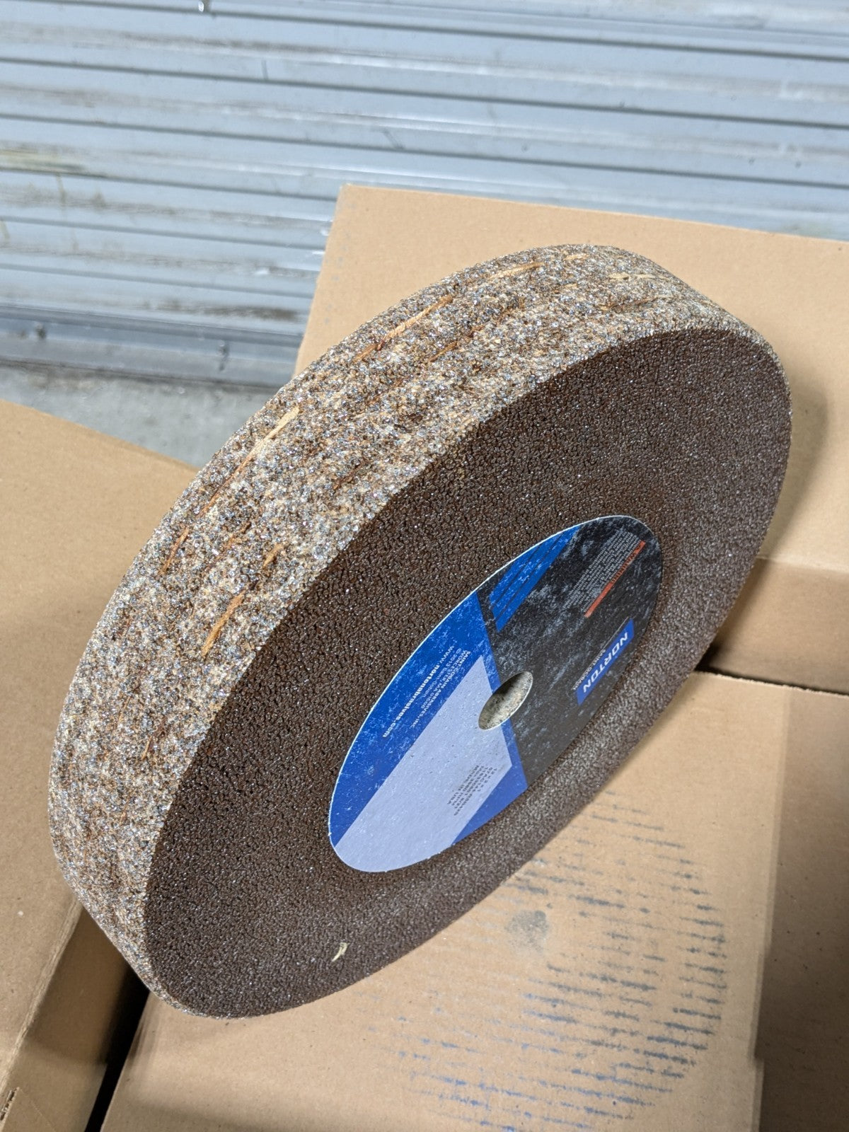 Lot of 3 Norton Foundry Grinding Wheel 12" x 2" x 1" 66253296072