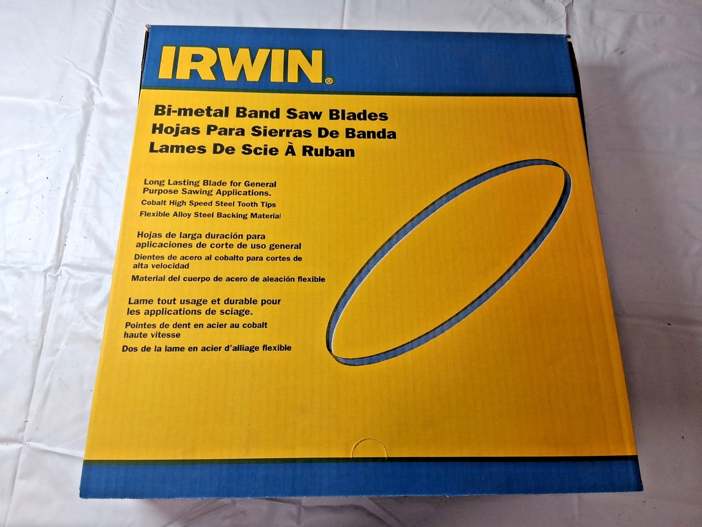 Irwin Blades Welded Bandsaw Blade 10' 10-1/2 Long x 1" Wide 87683IBB103315