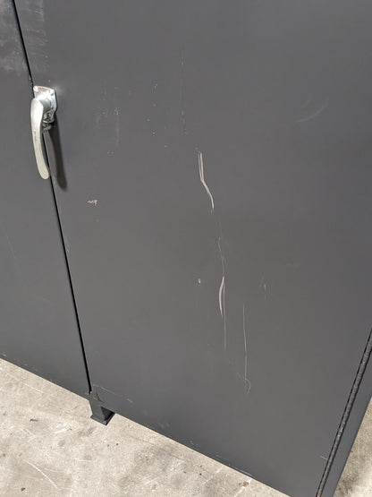 Valley Craft Heavy Duty Welded Storage Cabinet w/ Bins F87953A7 Scratch N Dent