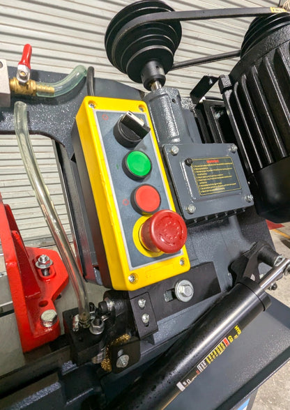 DAKE SE912  9 x 12  Horizontal Bandsaw 110v  1HP  Step Pulley  *Scratch & Dent*