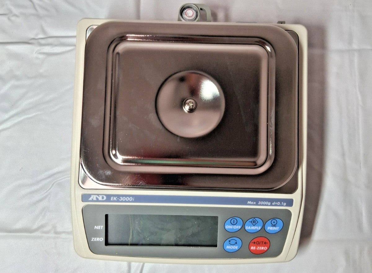 A&D Everest Compact Balance Scale 3000g x 0.1g EK-3000i