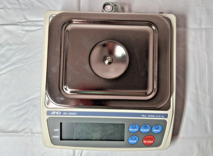 A&D Everest Compact Balance Scale 3000g x 0.1g EK-3000i