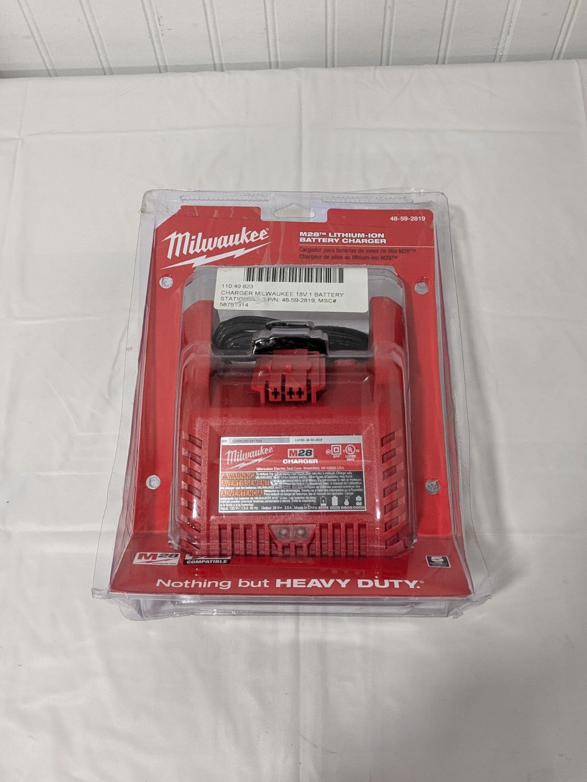 Milwaukee Tool 28-Volt Charger 48-59-2819