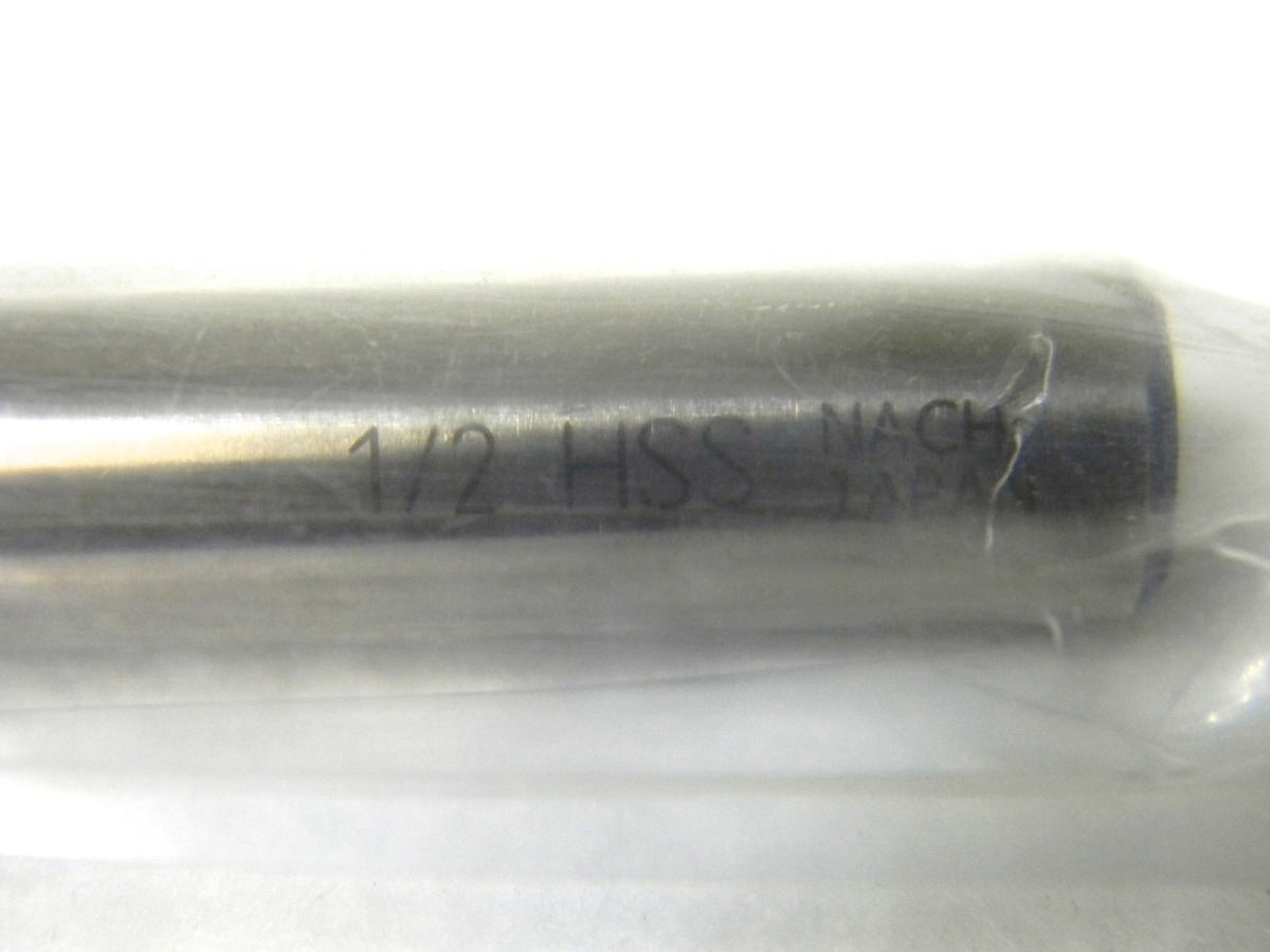 Nachi HSS XL Parabolic Drill 1/2 Dia Straight Shank 12 OAL 9" Fl Lgt 1054936