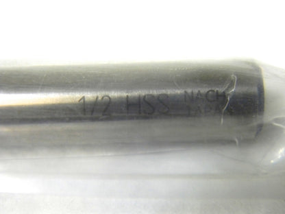 Nachi HSS XL Parabolic Drill 1/2 Dia Straight Shank 12 OAL 9" Fl Lgt 1054936