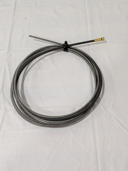 Tweco MIG Welder Wire Liner: 0.035 to 0.045" Wire Dia, 15' Long 14401103