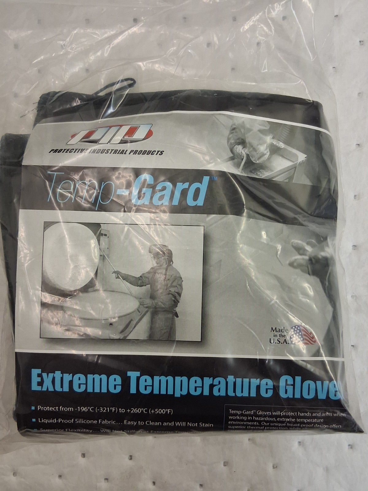 Temp-Gard Liquid Proof Extreme Temperature Shoulder Style Gloves 202-1027