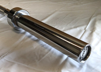 RitFit Olympic Barbell   57" / 145cm Bar  30lbs  Knurled Grip OLYBARSIL-145