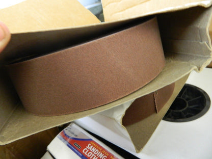 ABILITY ONE Shop Roll: 220 Grit, Aluminum Oxide box of 10 5350002746209