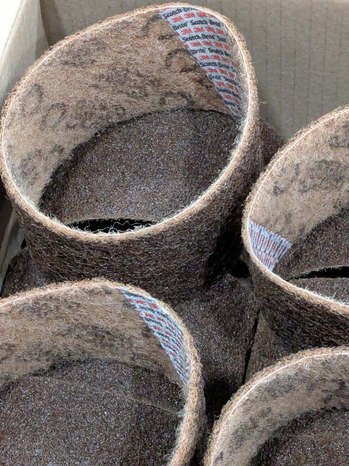 3M Abrasive Belt: 3-1/2" Wide, 15-1/2" OAL, Aluminum Oxide Qty 10 7000028433