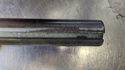 Round Linear Shafting 2.19" Dia 48" OAL Steel 1/2" Key 2.19K1045ST-3