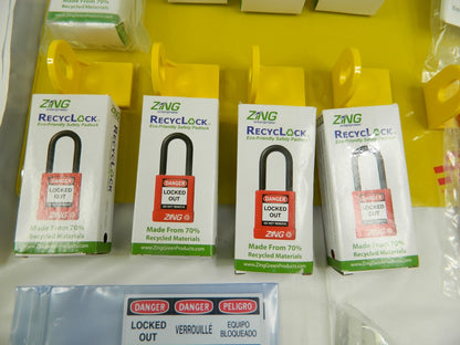 SkillCraft Equipped Lockout Device &amp; Tag Station 8 Padlocks Max 42323261