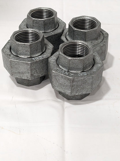 Malleable Iron Pipe Union: 1" Fitting Qty 4 1.NU