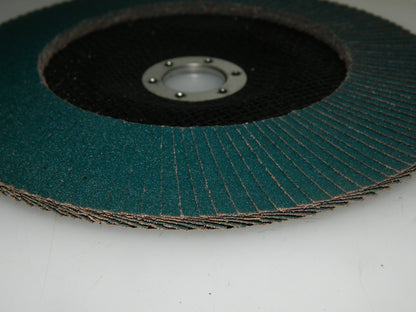 3M Coated Zirconia Alumina Flap Discs 2 Pack 7" Dia 7/8" Hole 28931