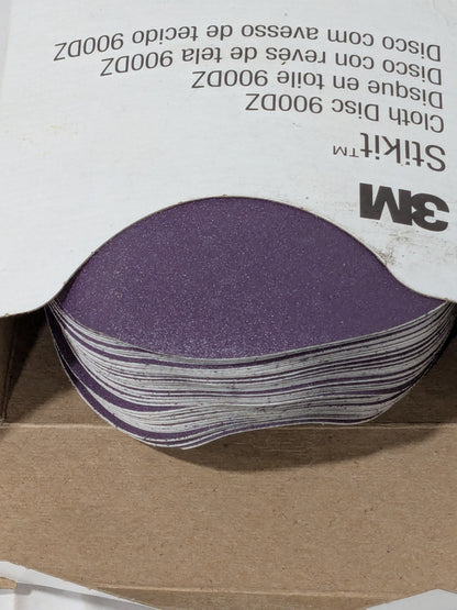 3M 5" Dia PSA Disc: 120 Grit, Premium Ceramic Alumina Qty 50 7100284513