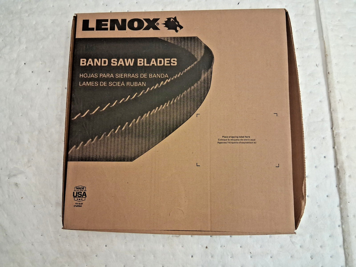 Lenox Welded Bandsaw Blade 10ft L x 3/4" W x 5-8 TPI 87882CLB103050