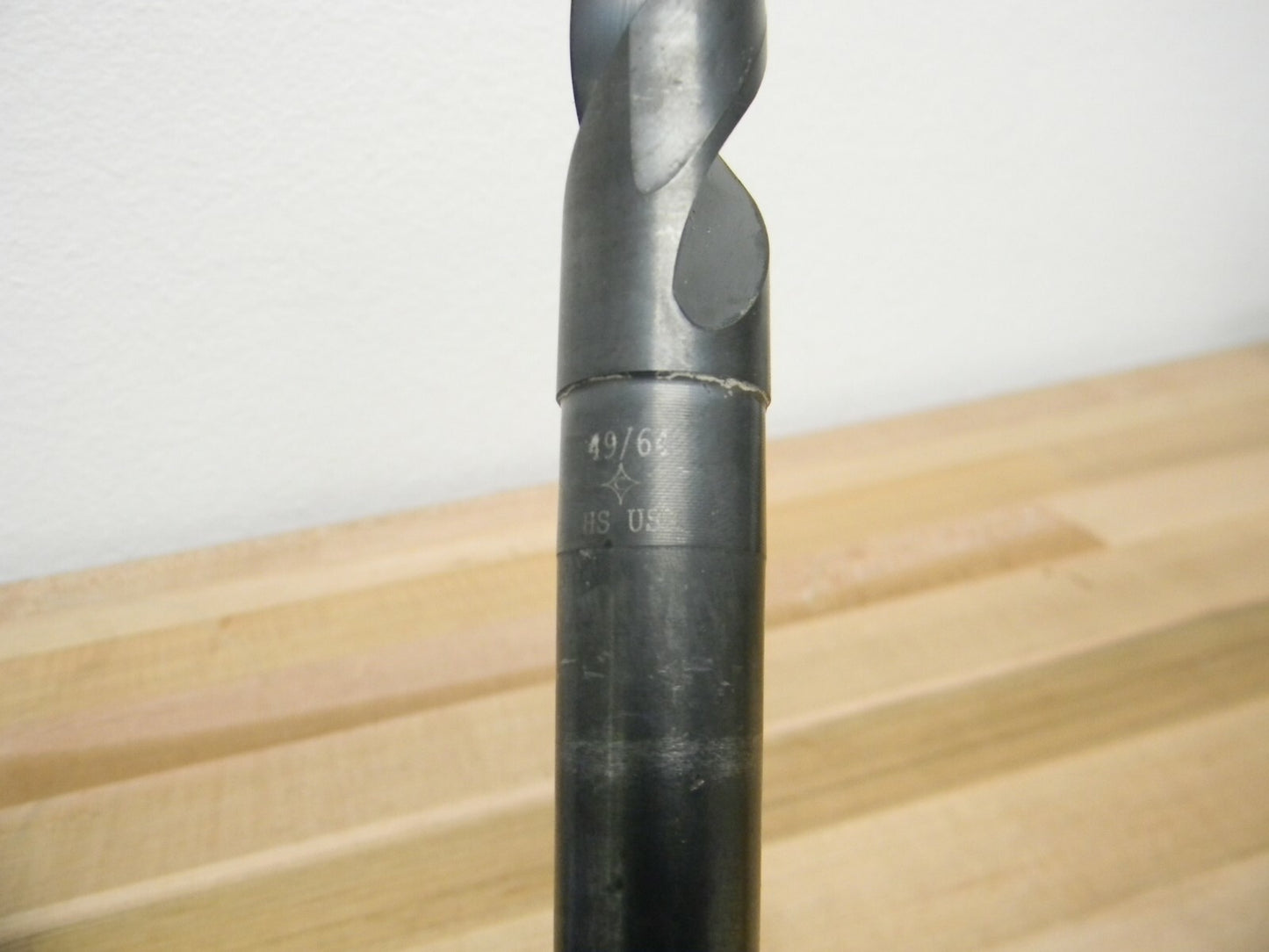 Cleveland Taper Shank Drill Bit 49/64" 2MT 118º Pt Angle HSS Oxide Finish C12223