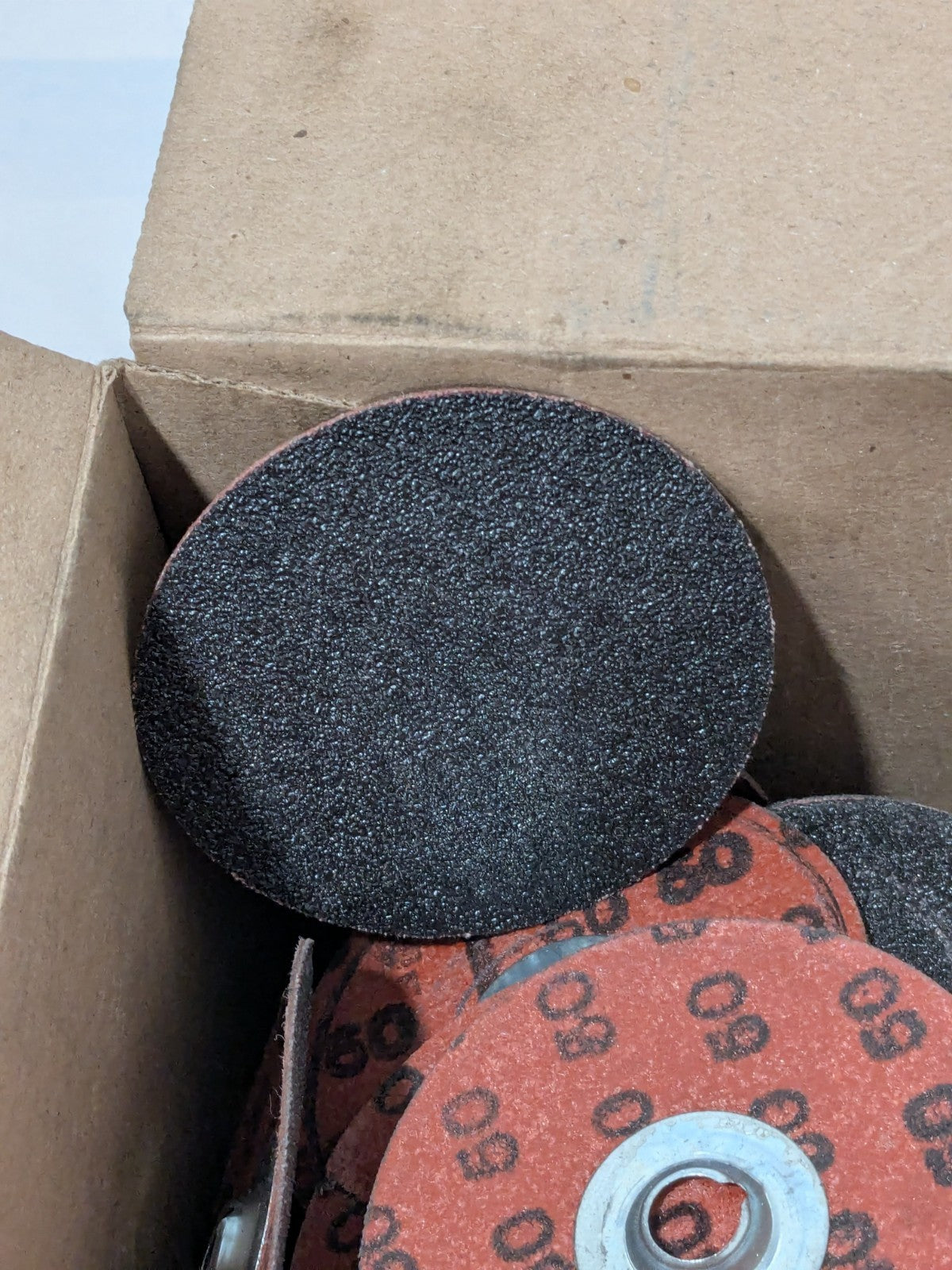 Norton Quick-Change Disc: Type S, 3" Dia, 120G, AO, Coated Qty 40 69957399656