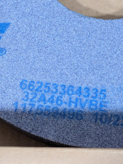 Norton Surface Grinding Wheel: 14" Dia, 1-1/2" Thick, 5" Arbor, 4