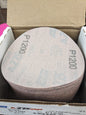 NORTON Hook & Loop Disc 100pk 5" Disc Dia, 1,000 Grit, Coated 66261131535
