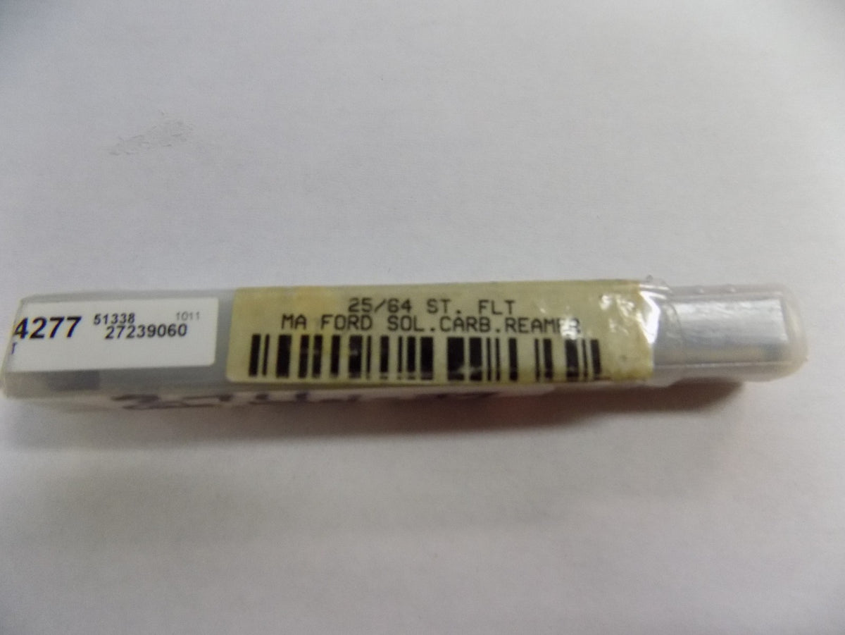 MA Ford 27239060  25/64" 6FL Solid Carbide Chucking Reamer