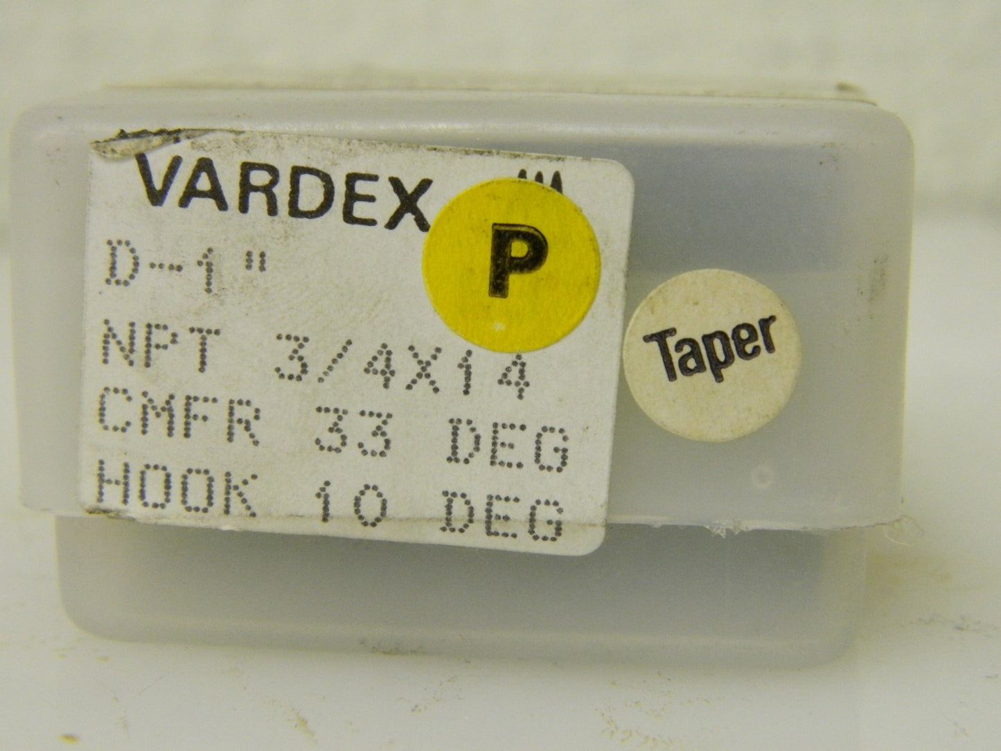 Vardex Thread Chasers 3/4-14 Thread Size Right Hand  QTY 4 05309323