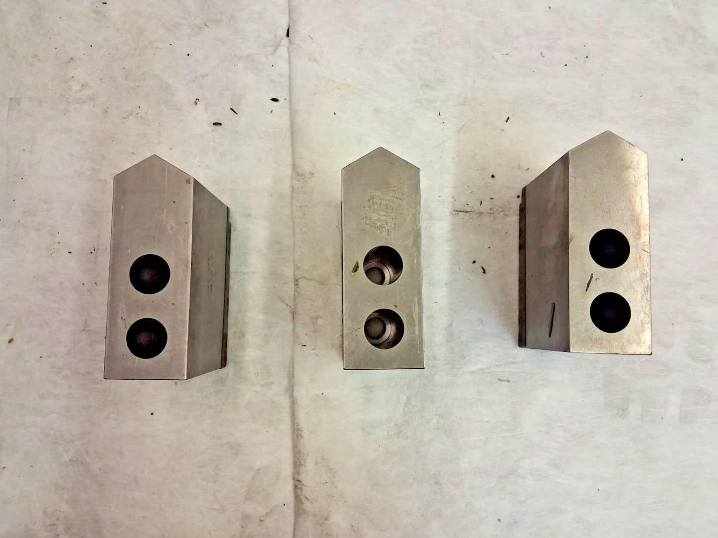 H & R Manufacturing Serrated Soft Chuck Jaws QTY3 HR-153-5.0-OP
