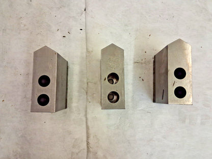 H & R Manufacturing Serrated Soft Chuck Jaws QTY3 HR-153-5.0-OP