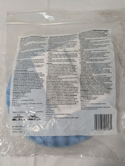 3M 8" Dia Foam Buffing & Backing Pad 7100145281