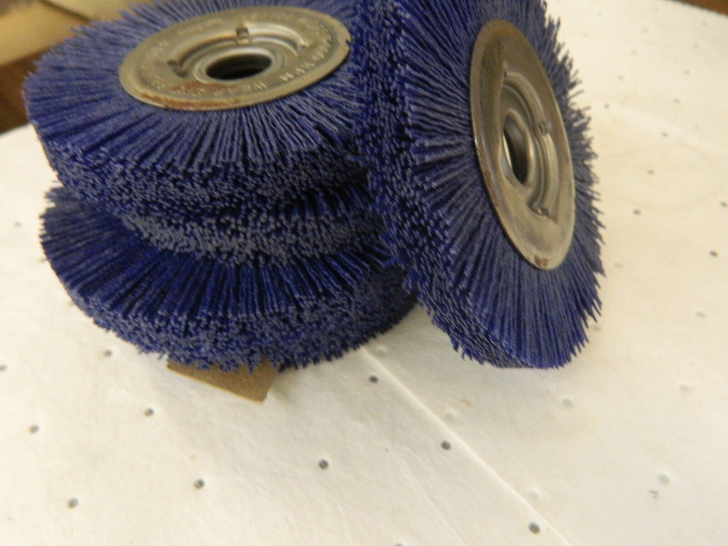 OSBORN Wheel Brush qty6 4" Wheel Dia, Crimped 0002240700