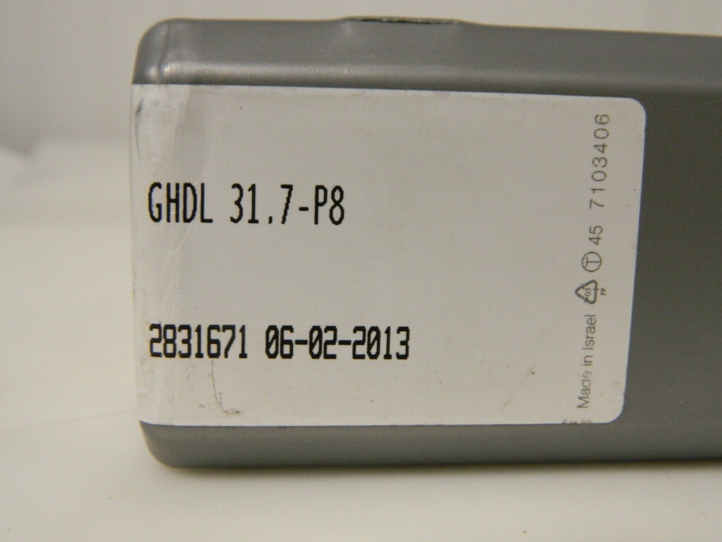 Iscar Ext LH Indexable Grooving Toolholder 0.65" Max Depth 0.283"-0.39