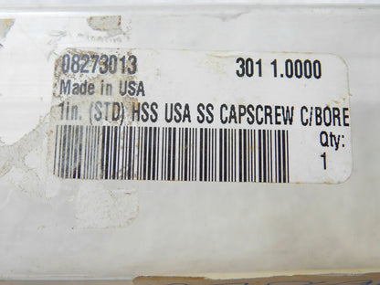 Yankee Capscrew Counterbore HSS 1.0000 Pilot x 8-1/2" OAL 4FL 301-1"