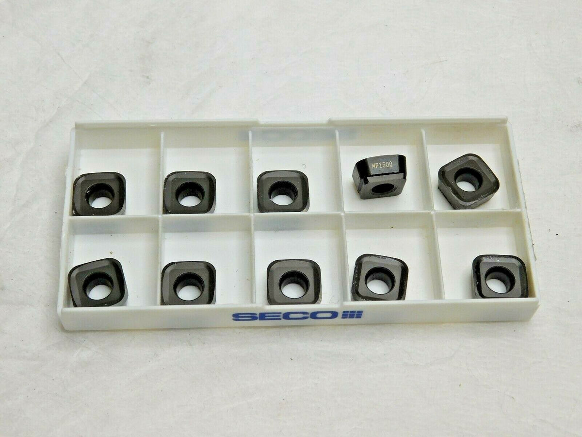 Seco Carbide Milling Inserts SCET120630T-MD16 Grade MP1500 Qty 10 42331
