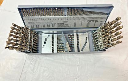 Precision 114 Piece Jobber Drill Bit Set HSSE Bronze C114COMBCSET 5995600