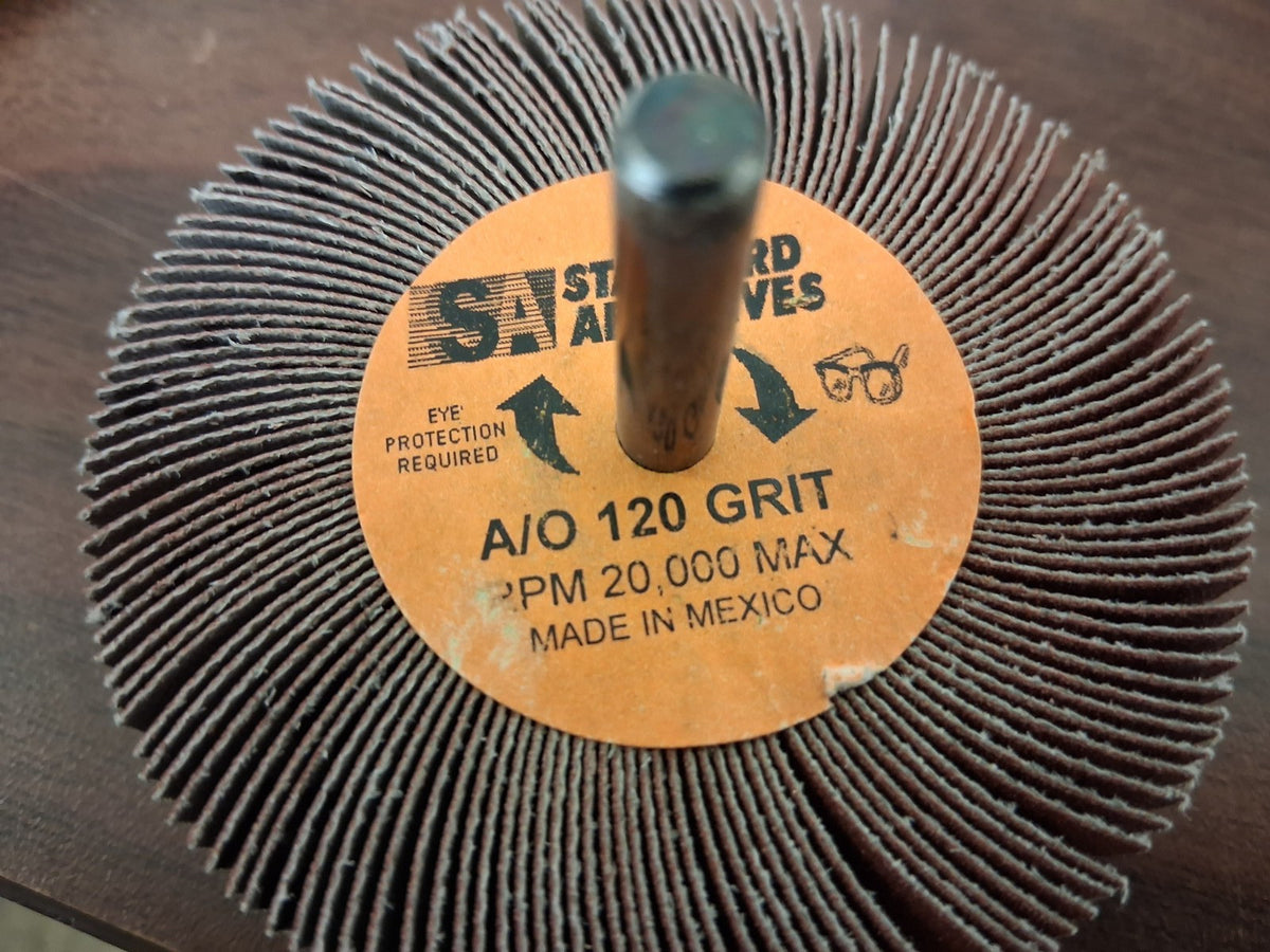 Standard Abrasives Flexible Flap Wheels QTY10 3"x1"x1/4" 7010299502