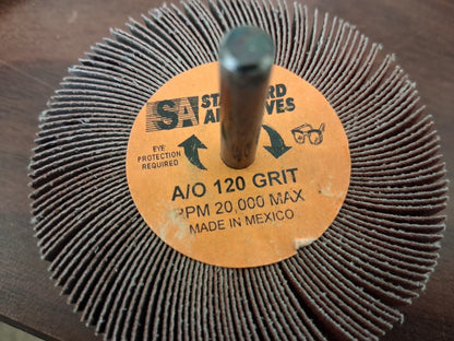 Standard Abrasives Flexible Flap Wheels QTY10 3"x1"x1/4" 7010299502