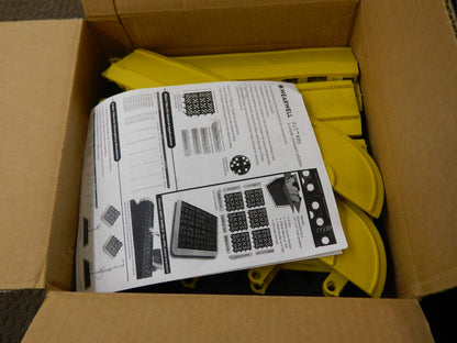 WEARWELL Anti-Fatigue Mat: 66" Long, 27" Long, 5/8 Thick, Vinyl 544.58X27X66BYL