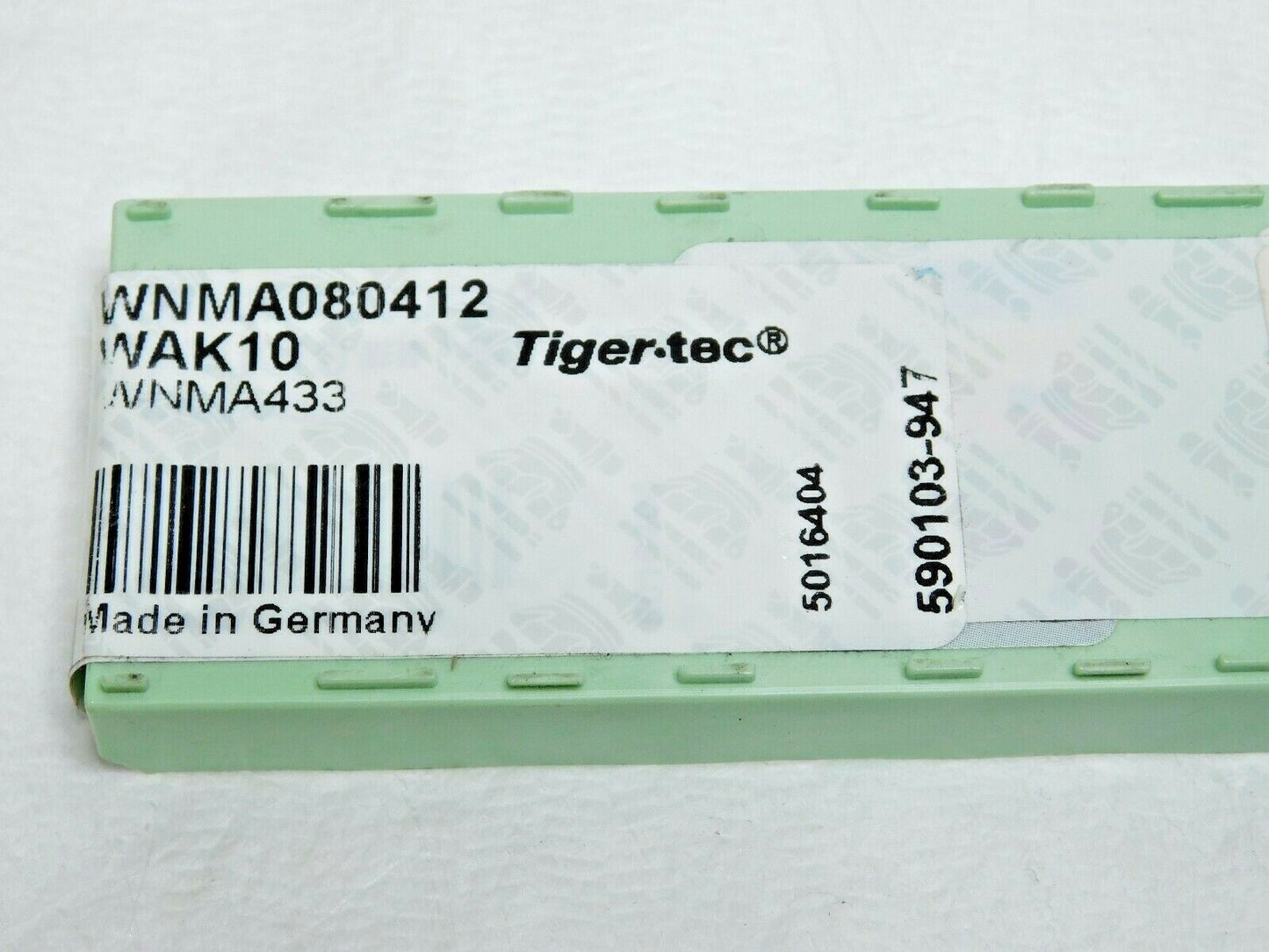 Walter Carbide Turning Inserts 1/2"IC WNMA433 Grade WAK10 Qty 10 5016404