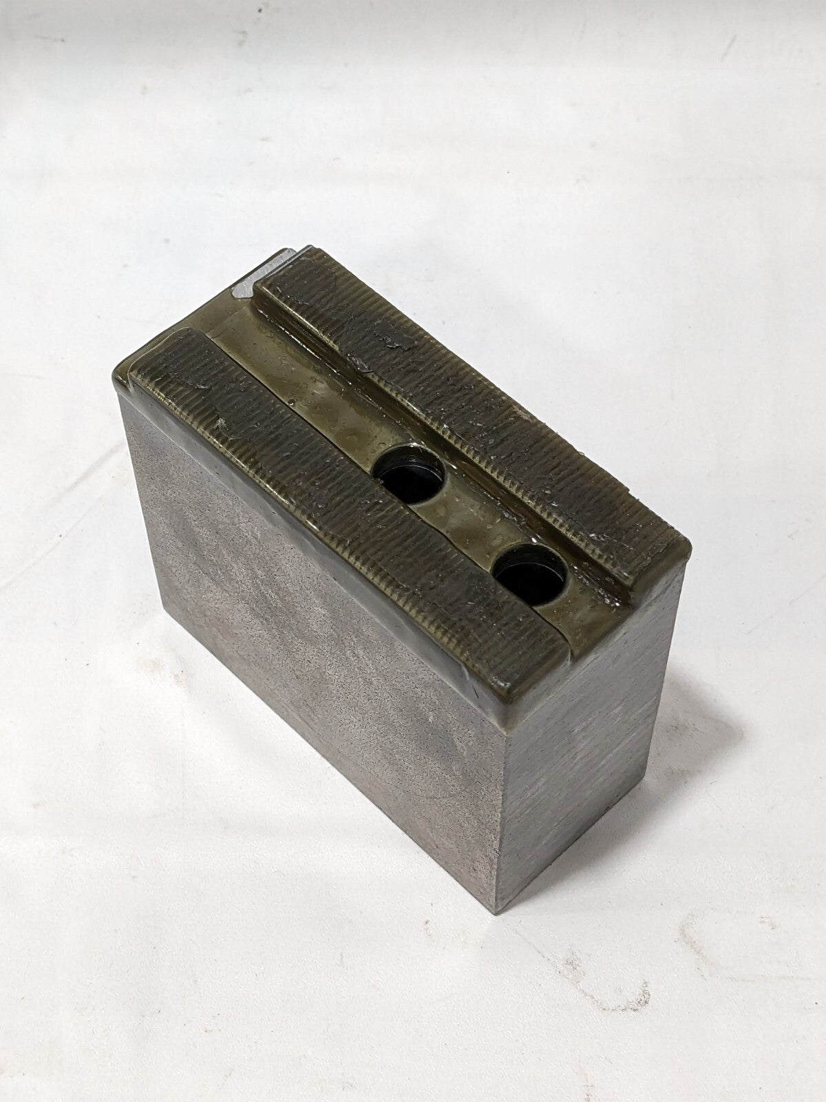 H&R Soft Lathe Chuck Jaw: Serrated 1-3/4" OAW, 4" OAL 1 Jaw HR-82-3.5